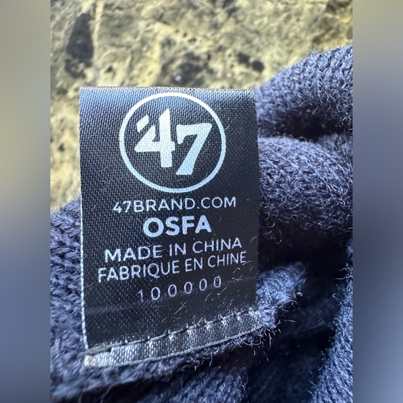 47 BRAND NWT NEW YORK YANKEES OFFICIAL SKULL BEANIE KNIT HAT(OSFA) - Picture 3 of 4